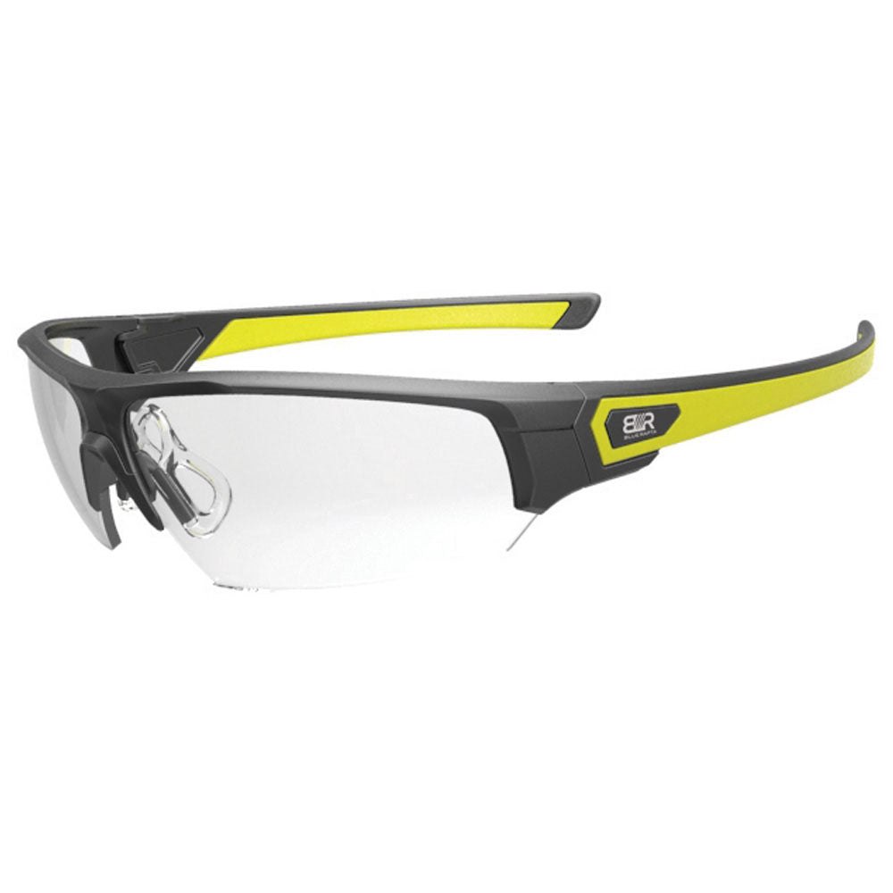 Blue Rapta 'RAVEN' Premium Safety Glasses - Clear Lens